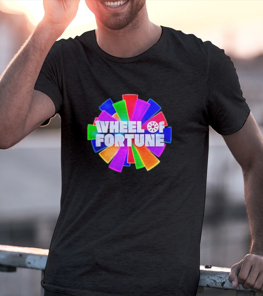Wheel Of Fortune Colorful Iconic T-Shirt