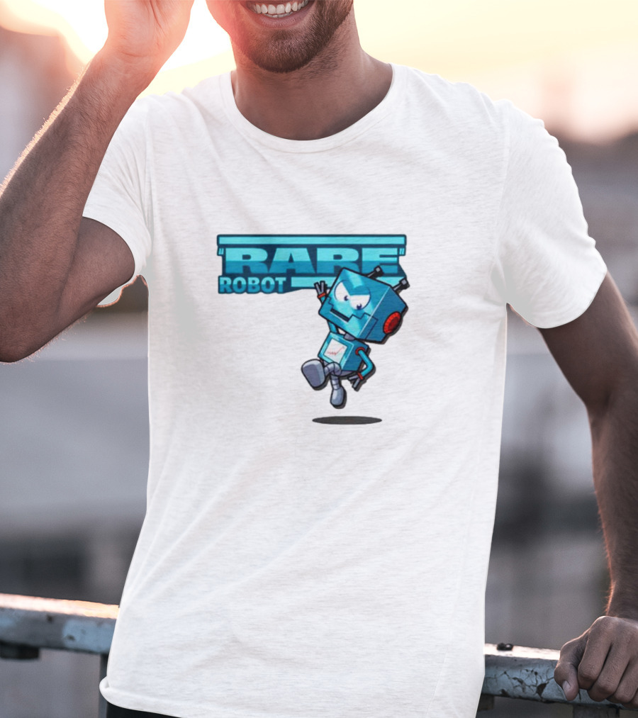 Rare Robot Character T-Shirt