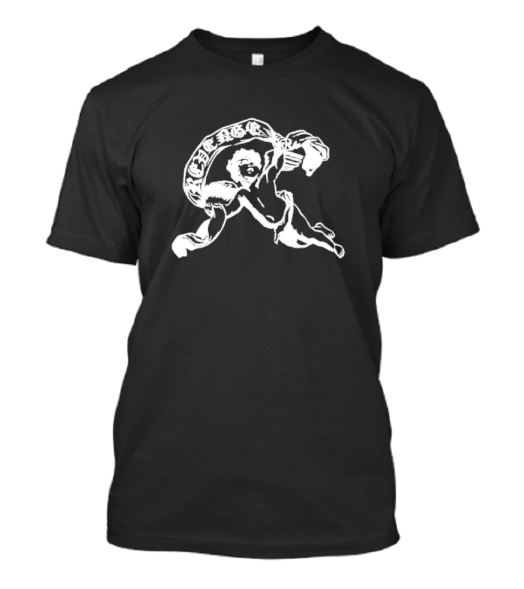 Revenge Angel Cherub With Banner T-Shirt