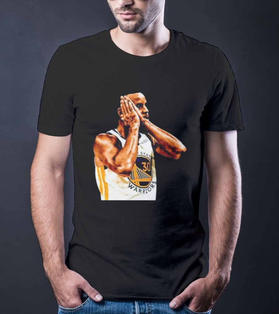 Golden State Warriors Stephen Curry Celebration Fan T-Shirt