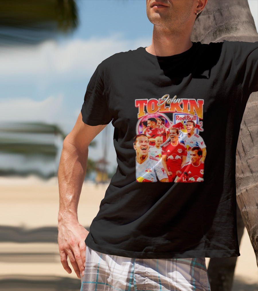 John Tolkin Red Bull Soccer Bootleg T-Shirt