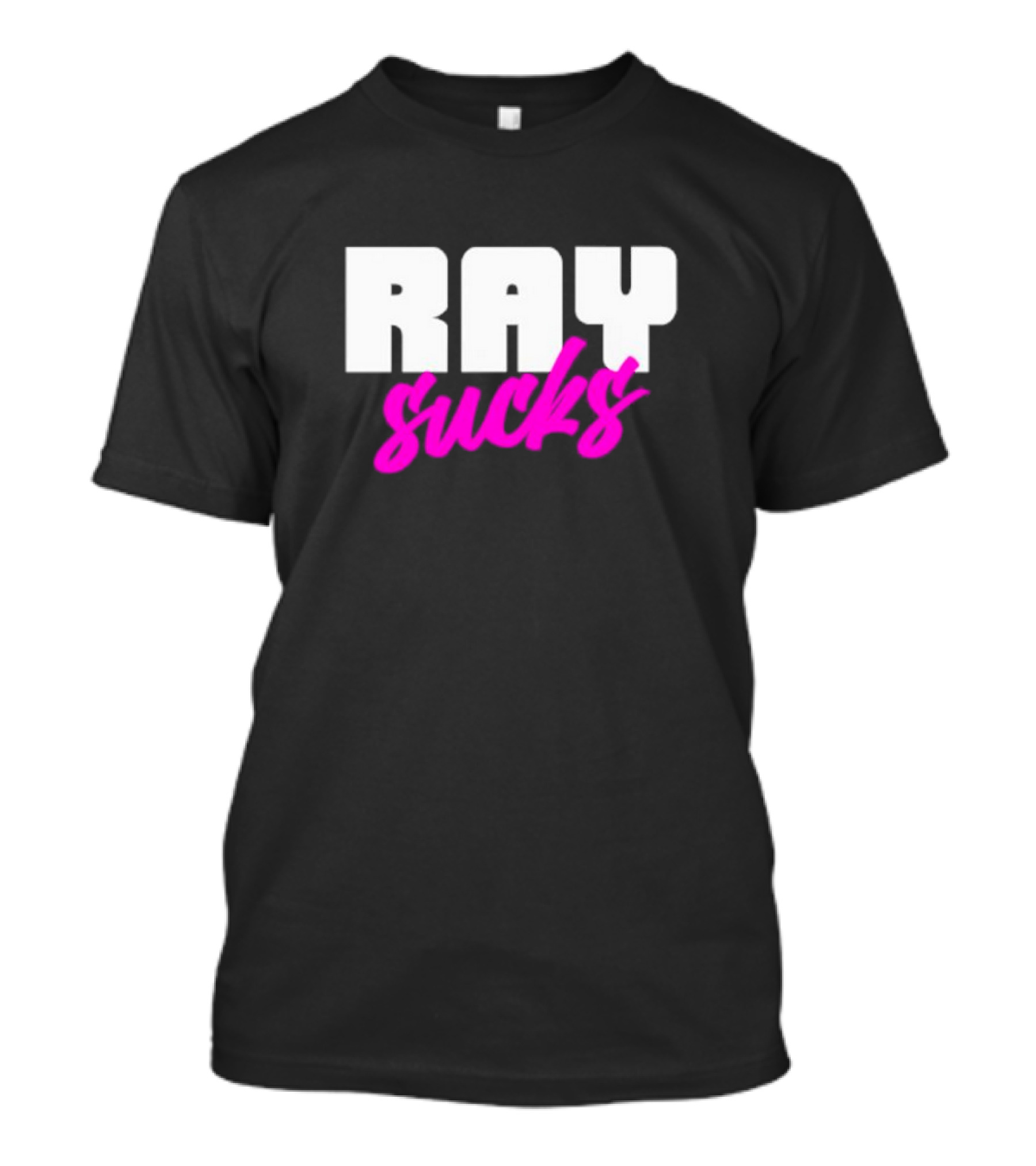RAY SUCKS Bold Pink T-Shirt