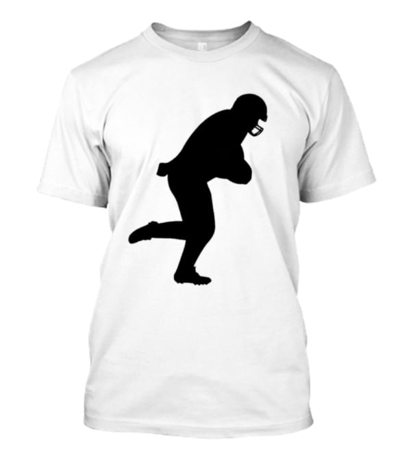 The Legend Of The Cincy Hat Scamper Silhouette Football Player T-Shirt