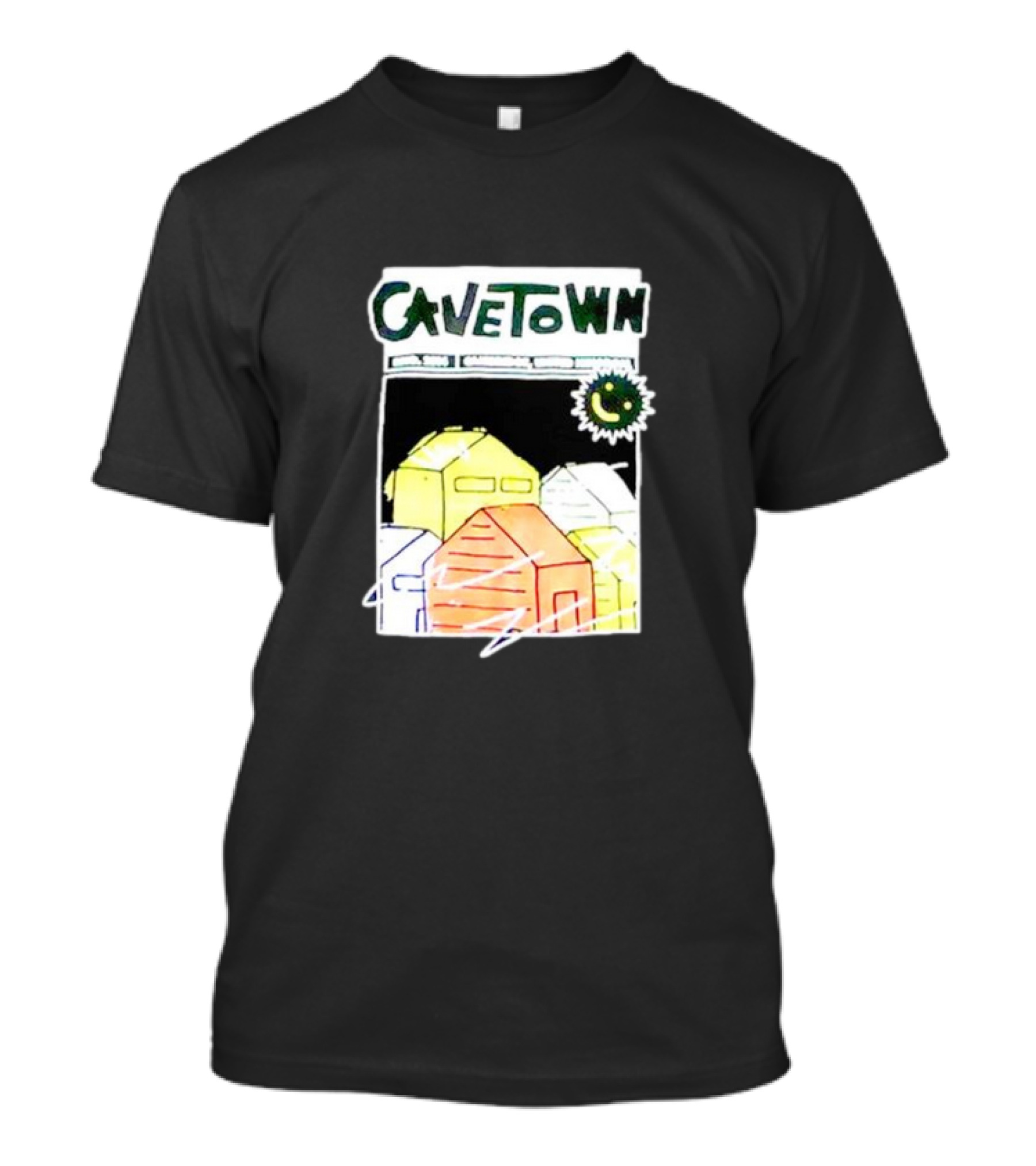 Cavetown Houses Night Sky T-Shirt