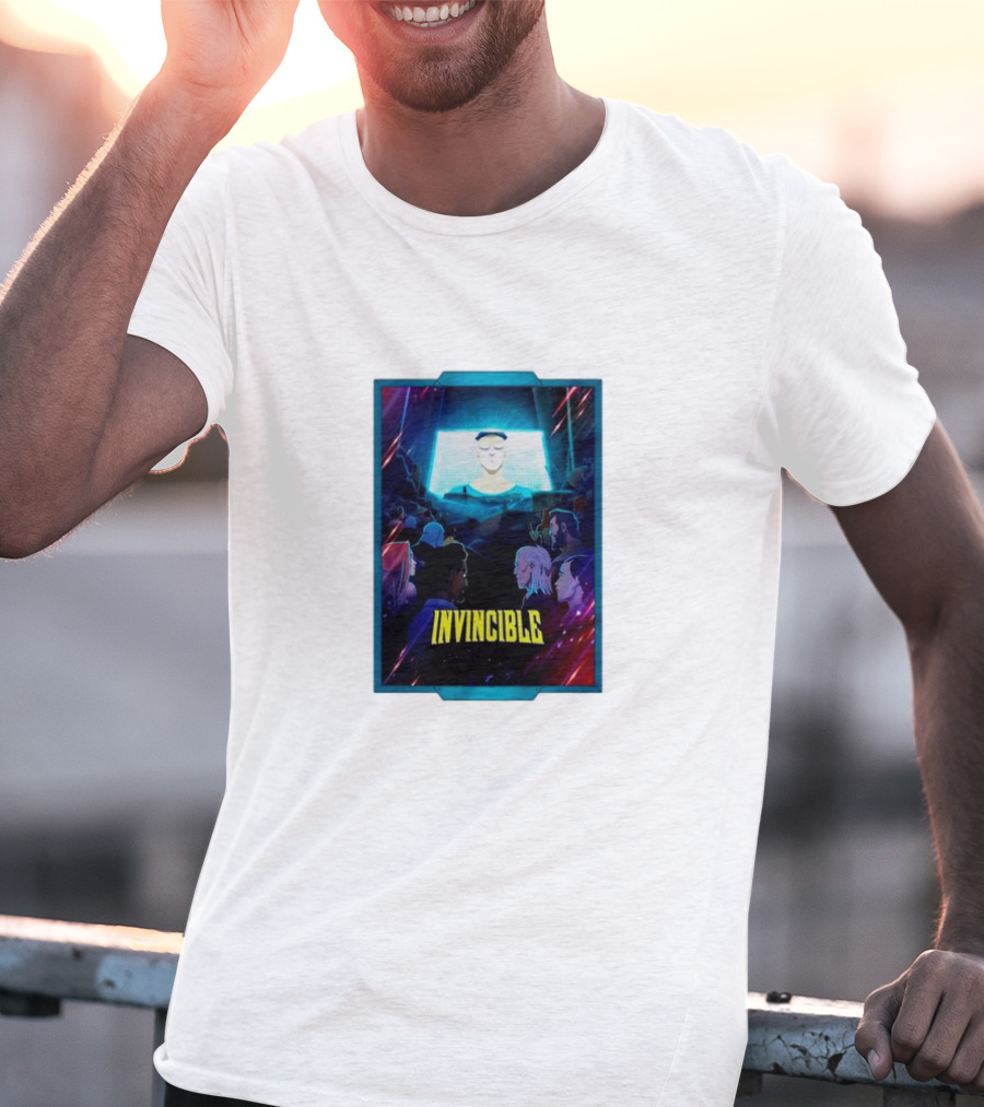 Invincible Season Two Episode One Animated Characters And Vibrant Colors T-Shirt