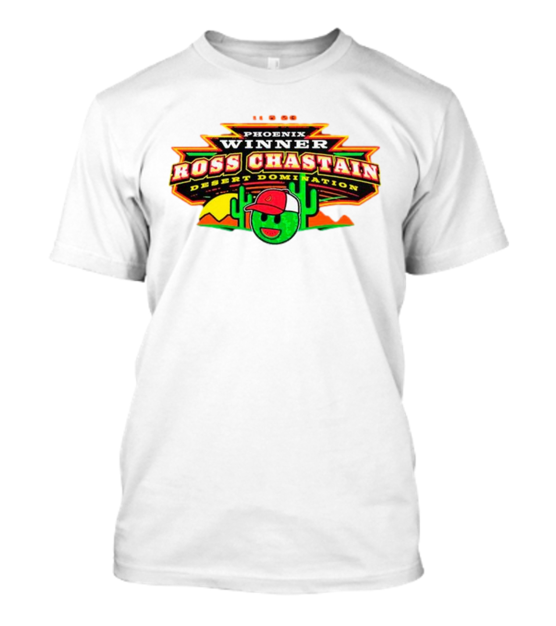 Phoenix Winner Ross Chastain Desert Domination 11.5.22 Cactus And Racing Helmet T-Shirt