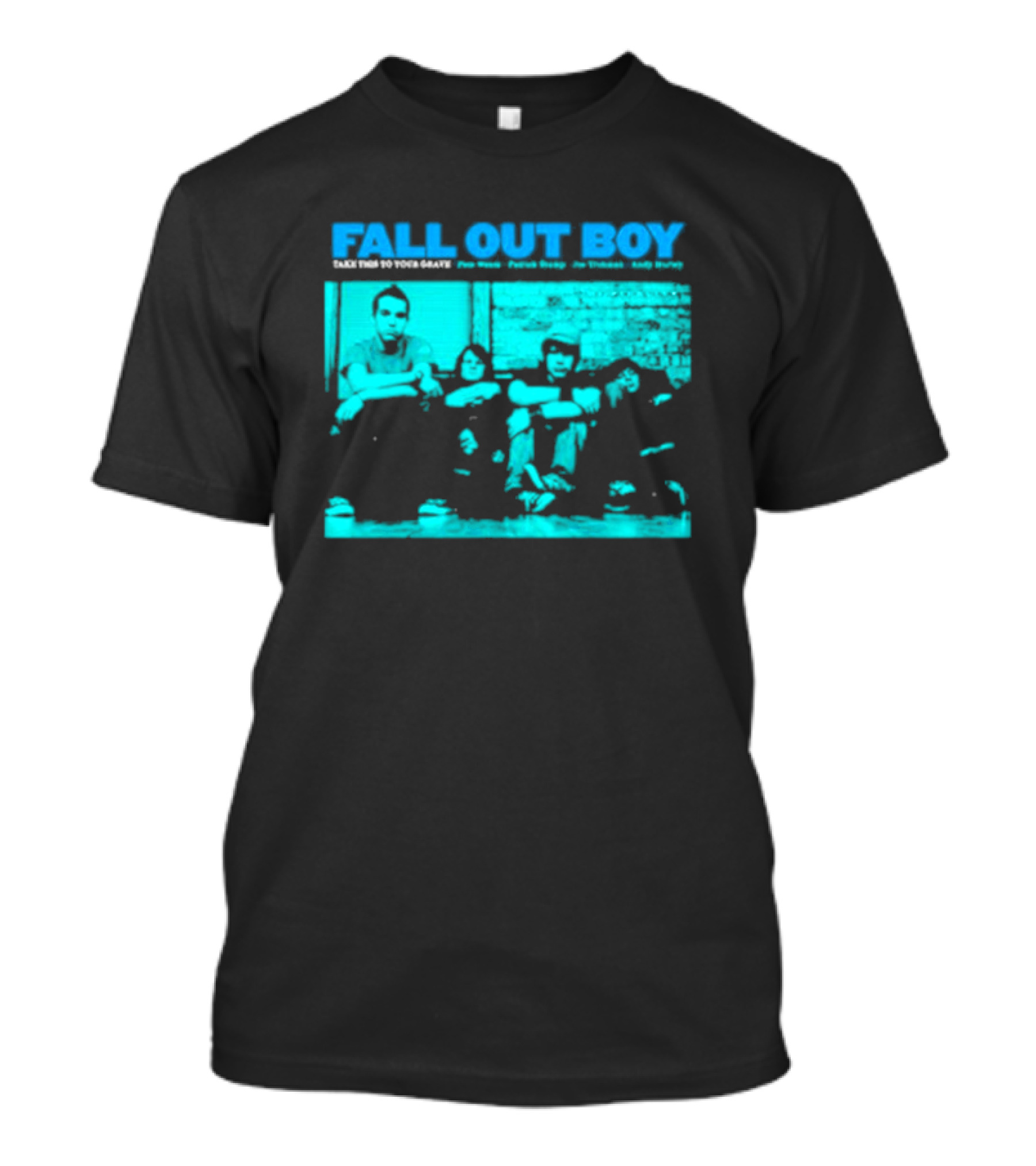 FALL OUT BOY Take This To Your Grave Pete Wentz Patrick Stump Joe Trohman Andy Hurley T-Shirt