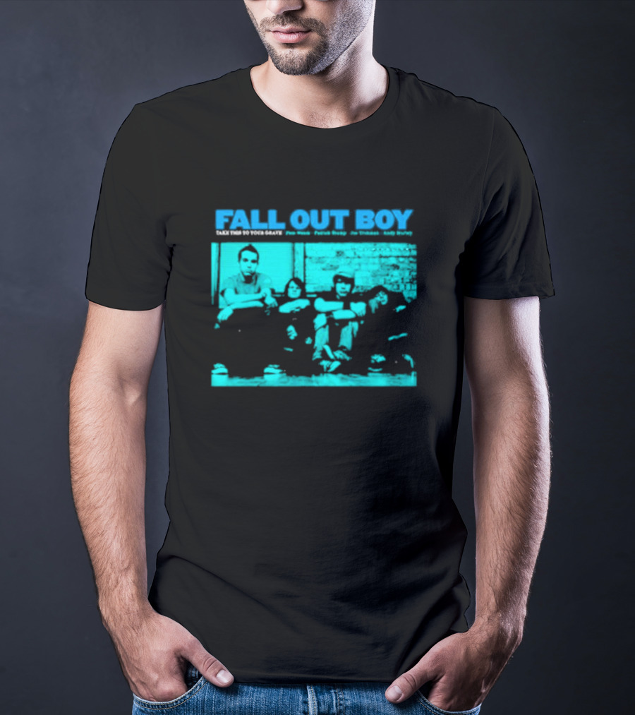 FALL OUT BOY Take This To Your Grave Pete Wentz Patrick Stump Joe Trohman Andy Hurley T-Shirt