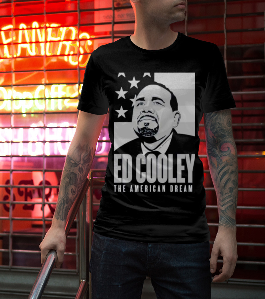Ed Cooley The American Dream USA Flag T-Shirt