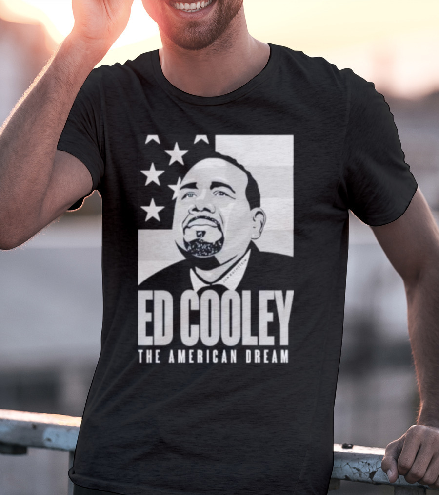 Ed Cooley The American Dream USA Flag T-Shirt