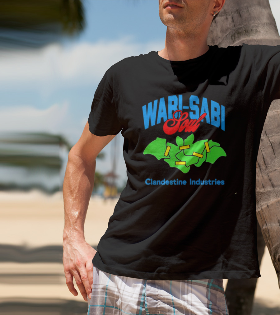 Wabi-Sabi Soul Clandestine Industries Vibrant Foliage T-Shirt