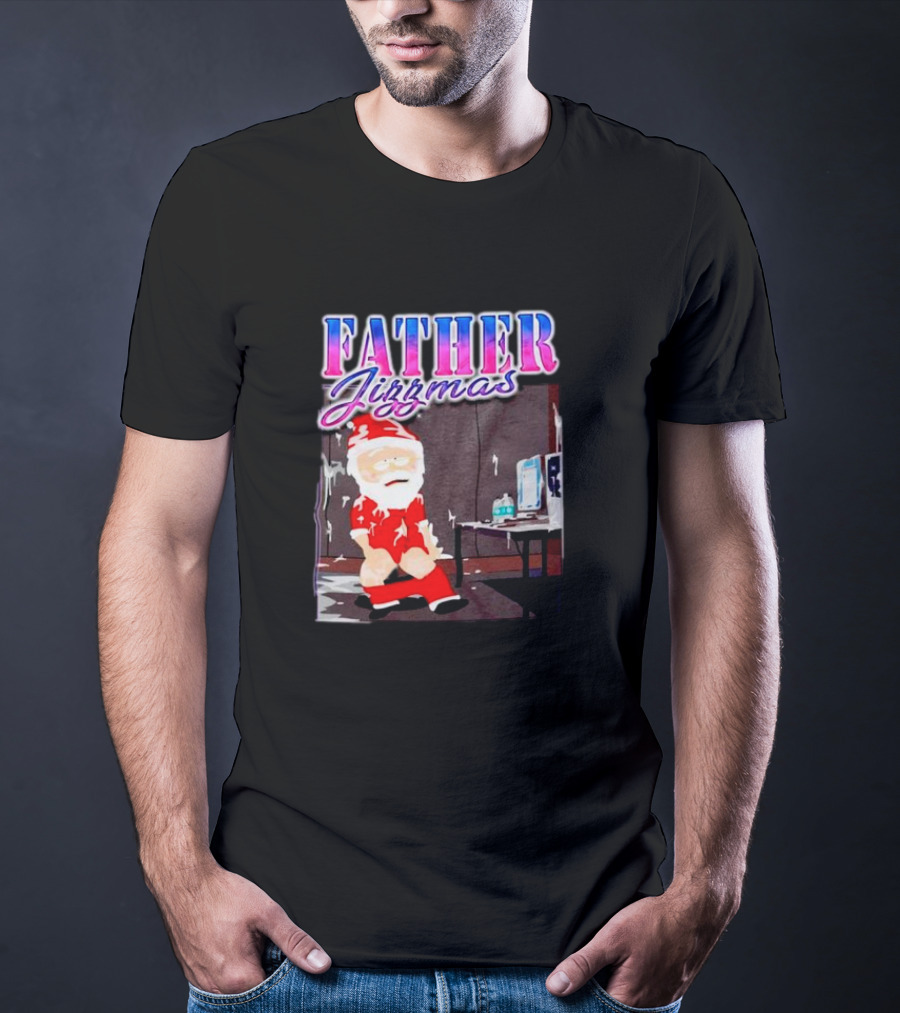 Father Jizzmas Funny Santa T-Shirt