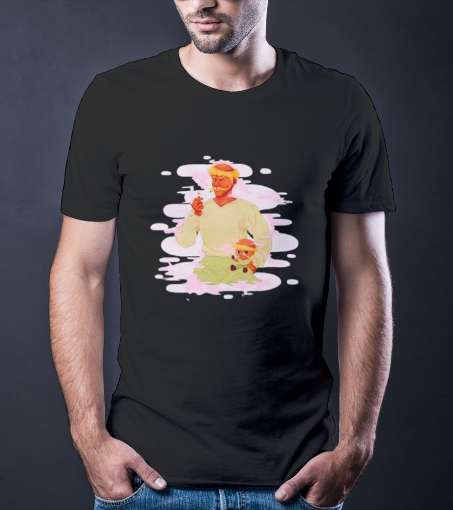 Big And Lil Ditter Smokin' Bonding Session T-Shirt