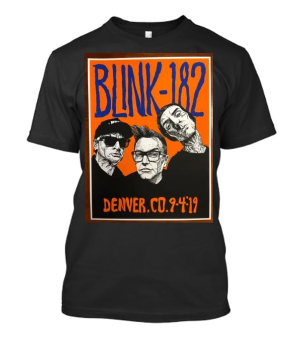 BLINK-182 Denver CO 9-4-19 T-Shirt