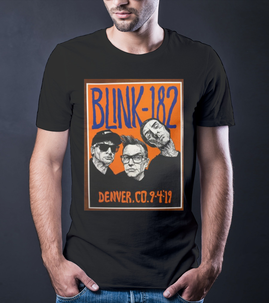 BLINK-182 Denver CO 9-4-19 T-Shirt