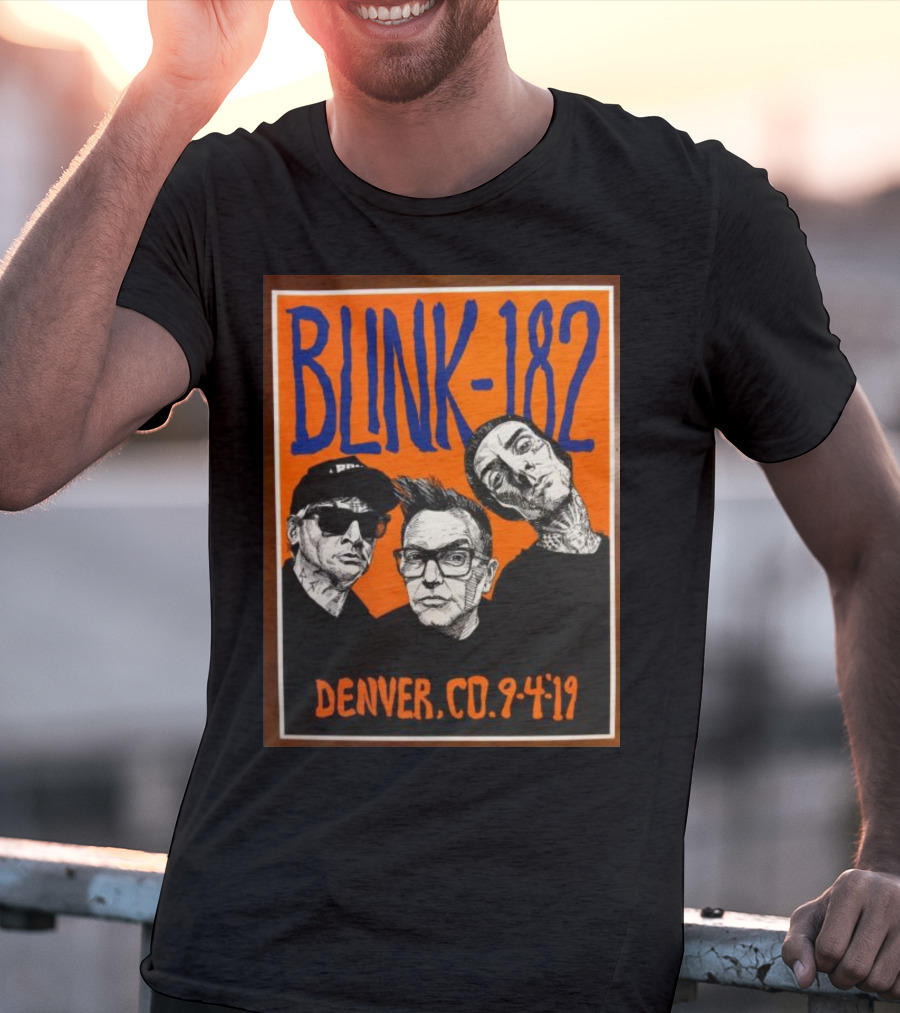 BLINK-182 Denver CO 9-4-19 T-Shirt