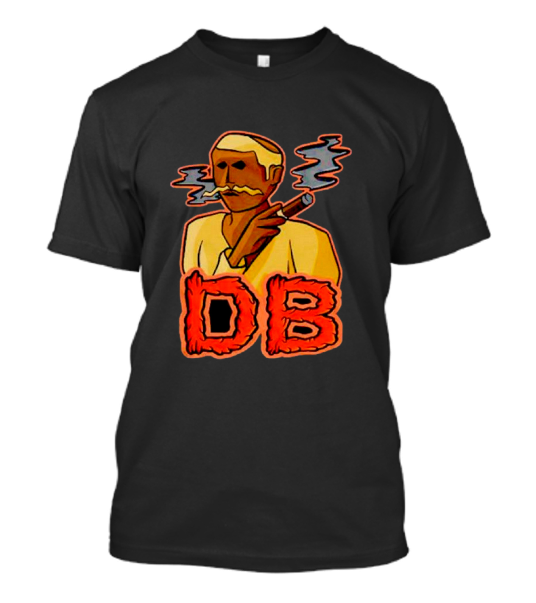 DB OSRS Character Smoking Cigar T-Shirt