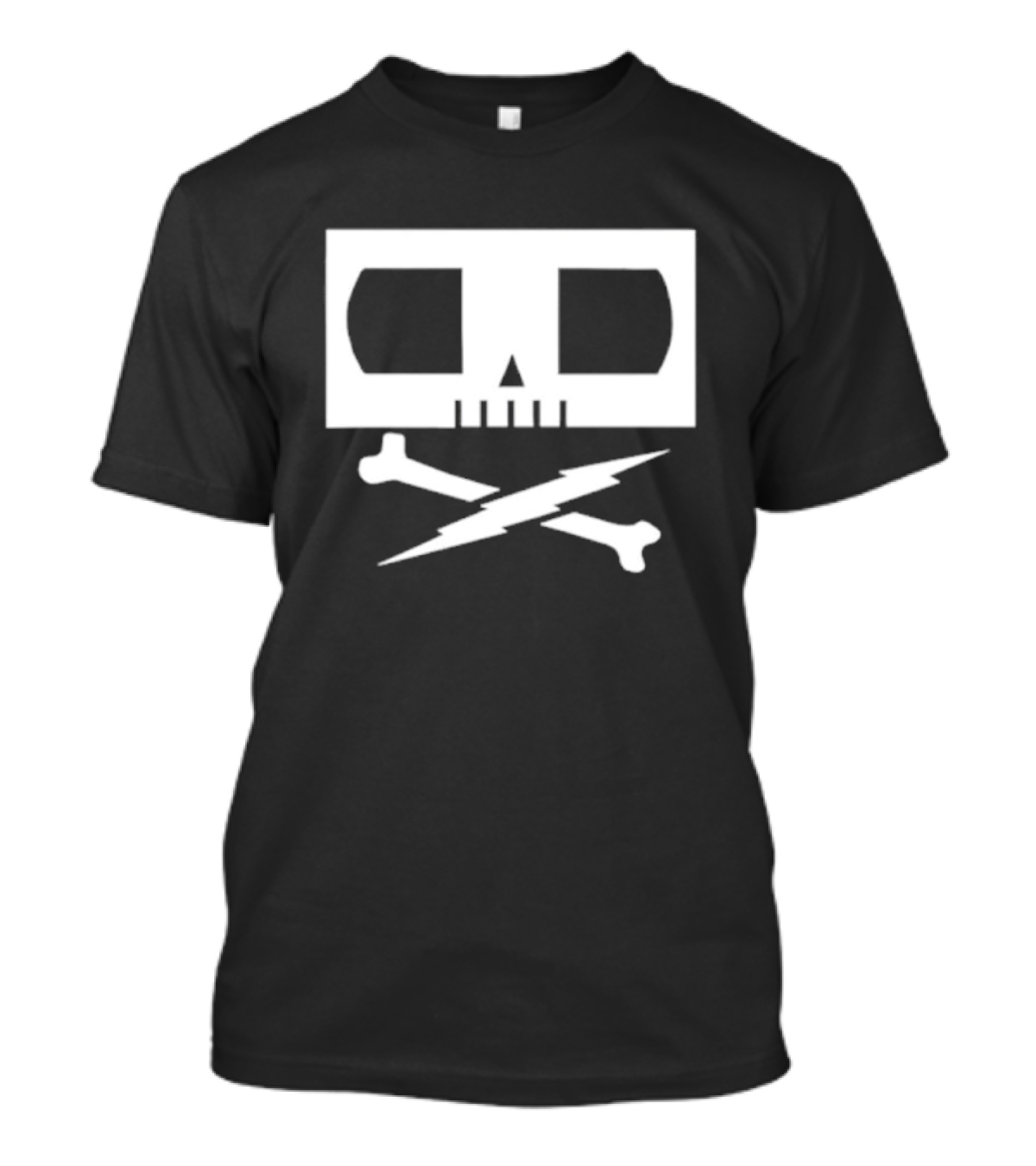 Skull Vsh Lightning Crossbones T-Shirt
