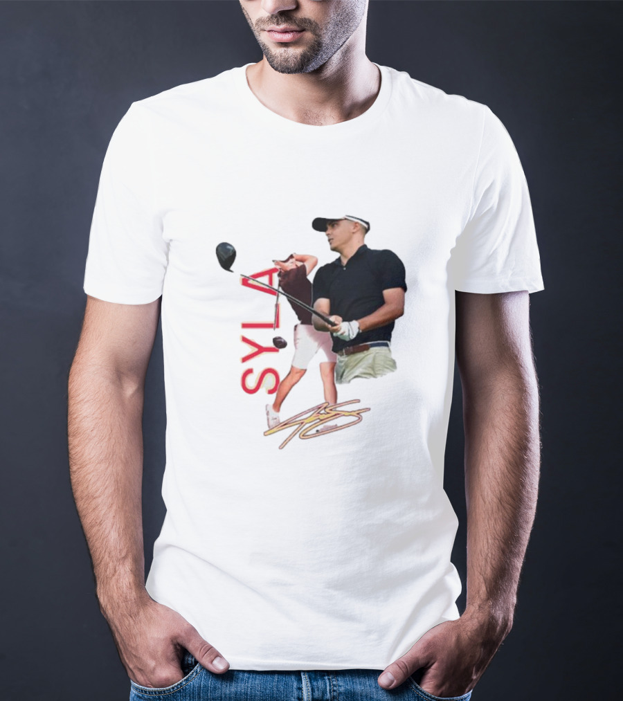 SYLAK Golf Swing Gold Signature T-Shirt