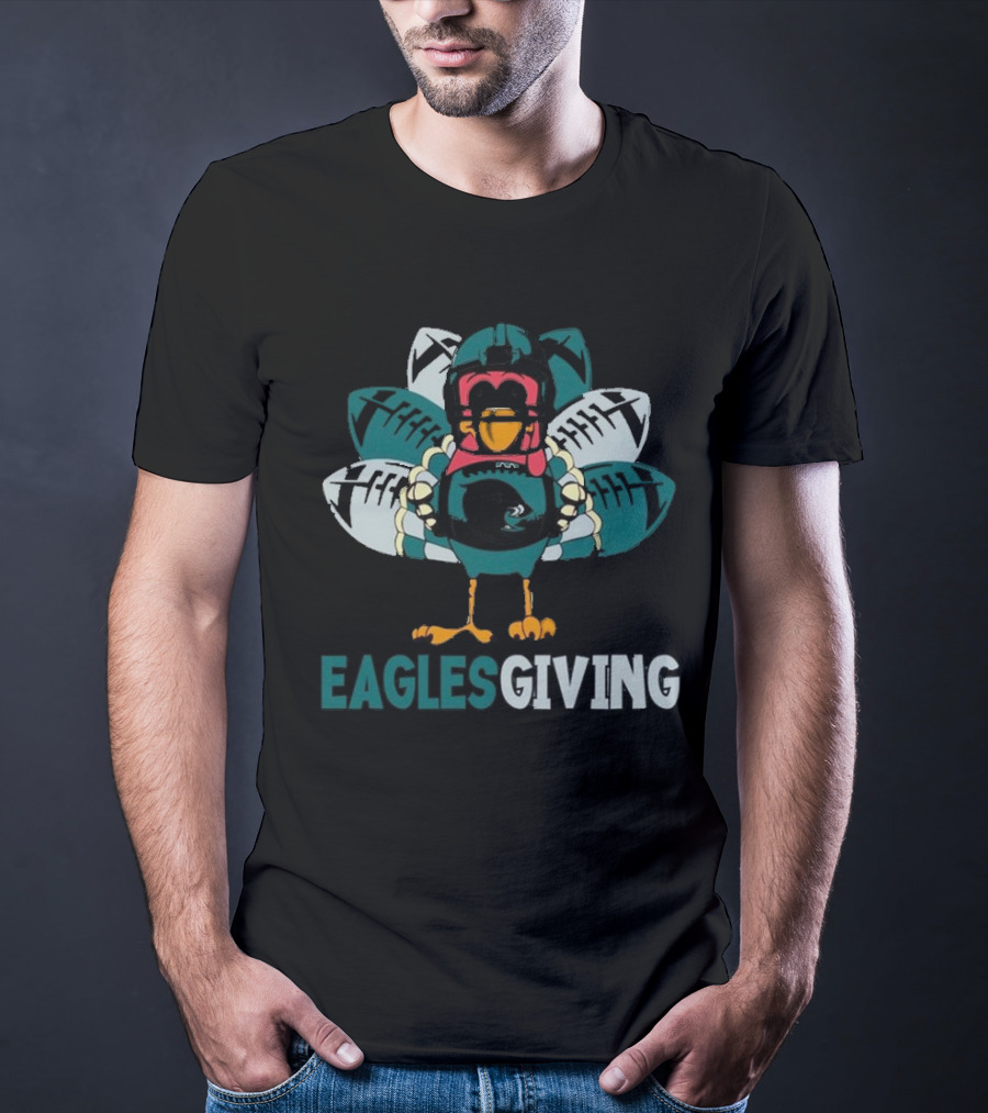 Eaglesgiving Turkey Philadelphia Eagles Thanksgiving T-Shirt