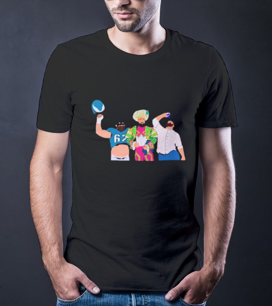 Philly Jason Kelce Iconic Outfits And Cheers T-Shirt
