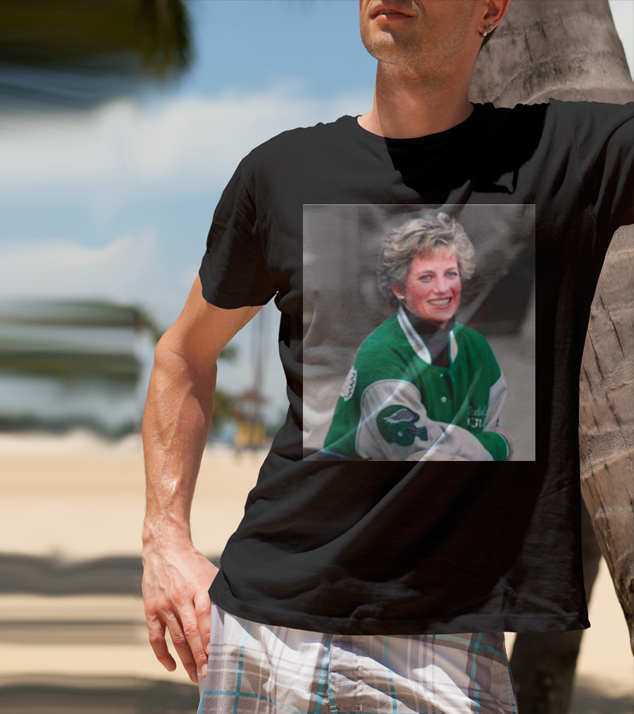 Philadelphia Eagles Fan Princess Diana Iconic T-Shirt