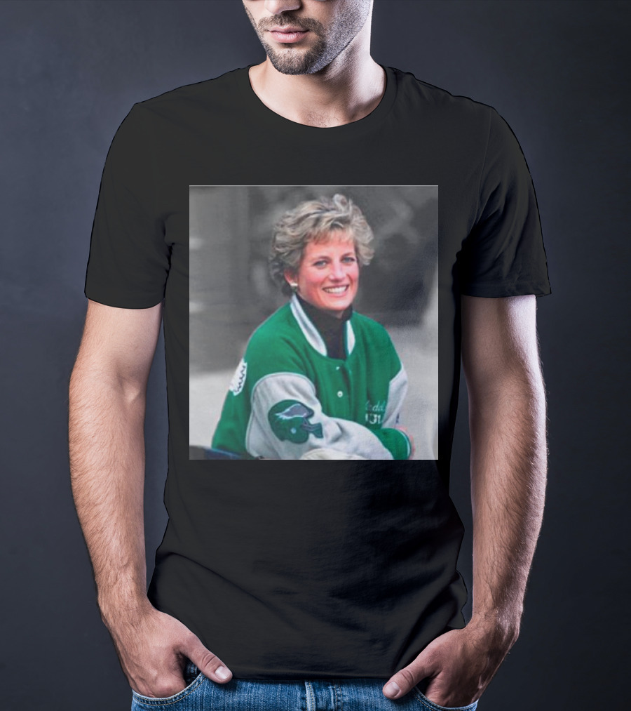 Philadelphia Eagles Fan Princess Diana Iconic T-Shirt
