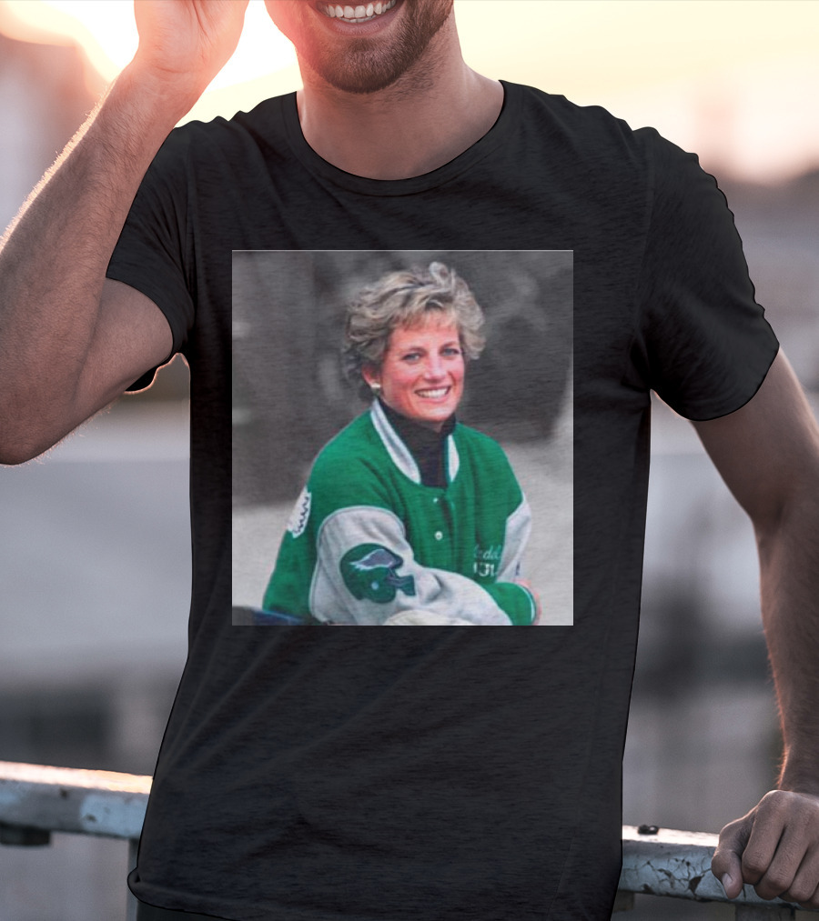 Philadelphia Eagles Fan Princess Diana Iconic T-Shirt