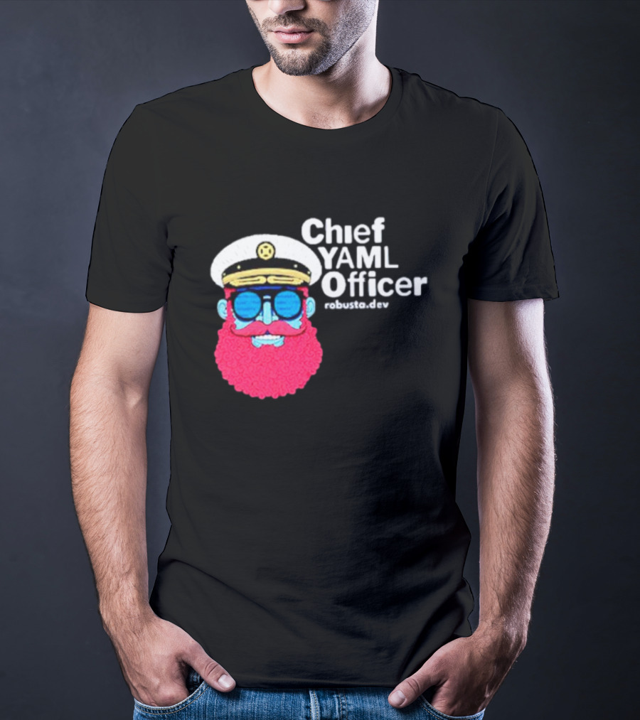 Chief Yaml Officer Robusta.dev T-Shirt