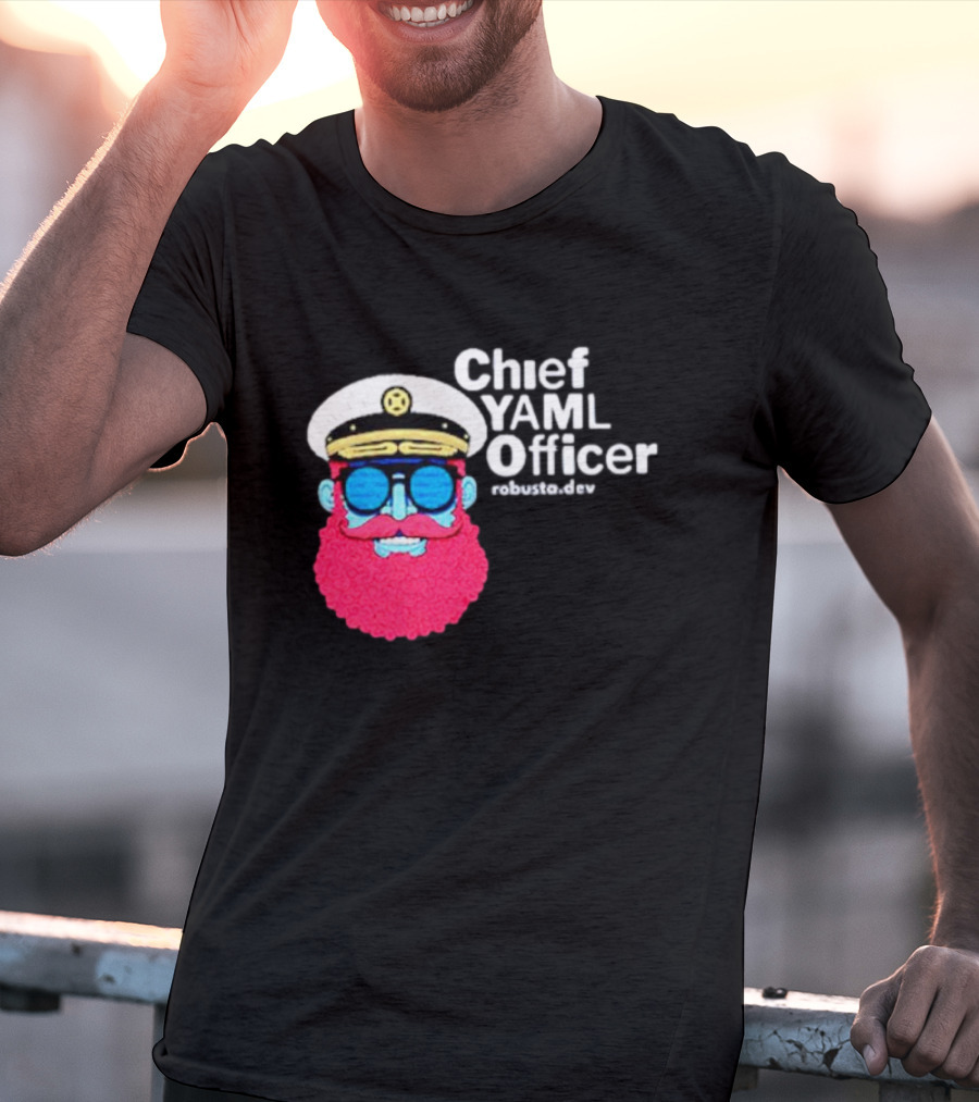 Chief Yaml Officer Robusta.dev T-Shirt