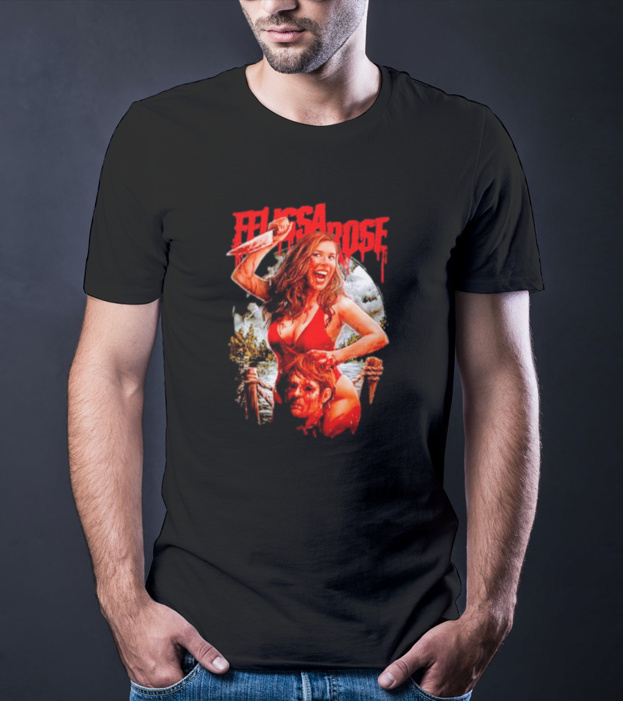 Felissa Rose Off With Your Head Horror Movie T-Shirt