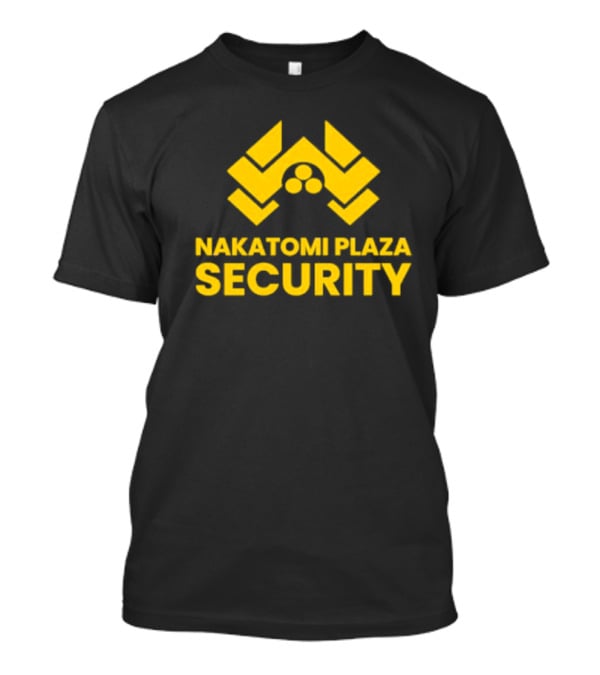 Nakatomi Plaza Security Die Hard Christmas Movie T-Shirt