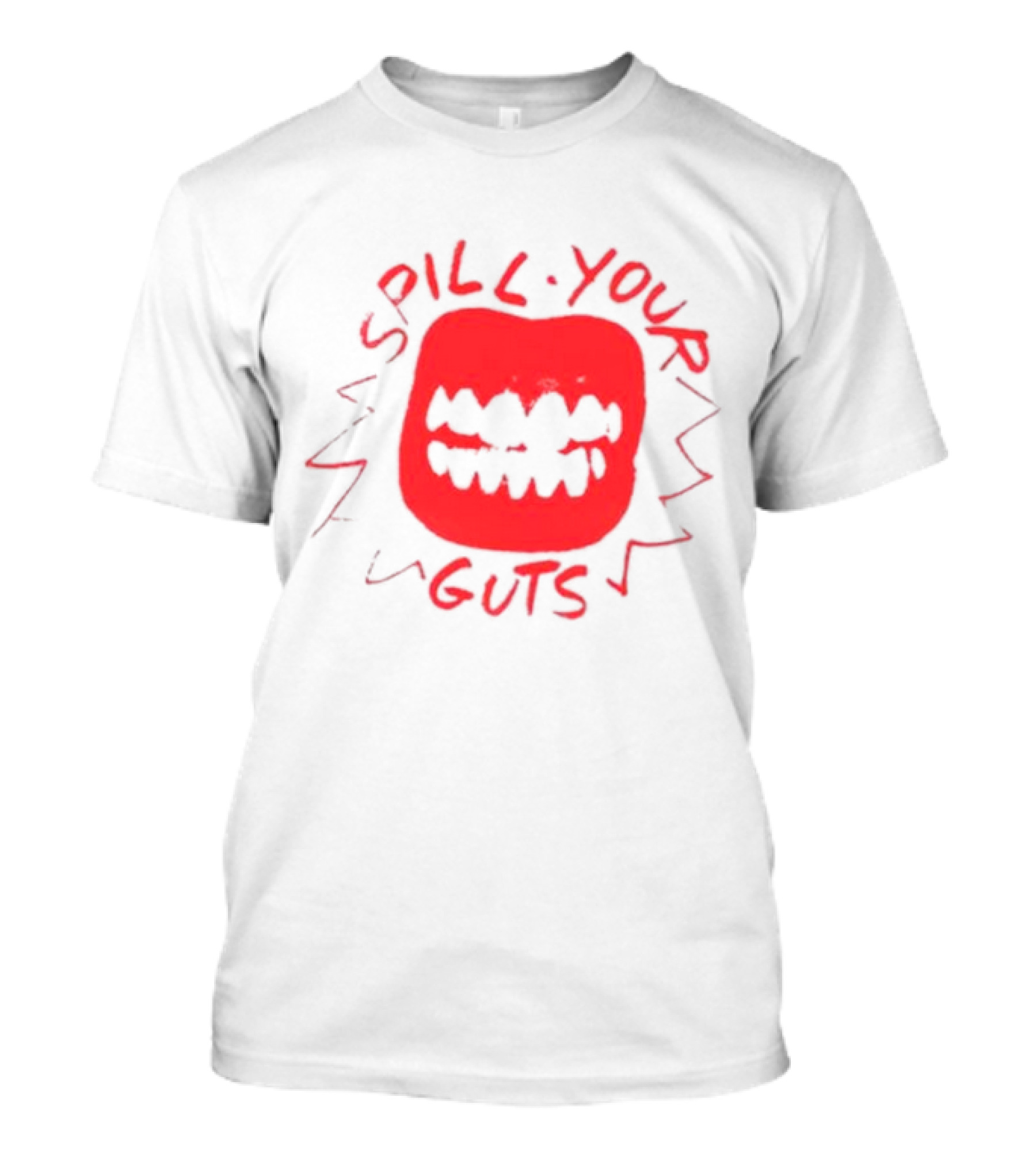 Spill Your Guts Red Mouth T-Shirt