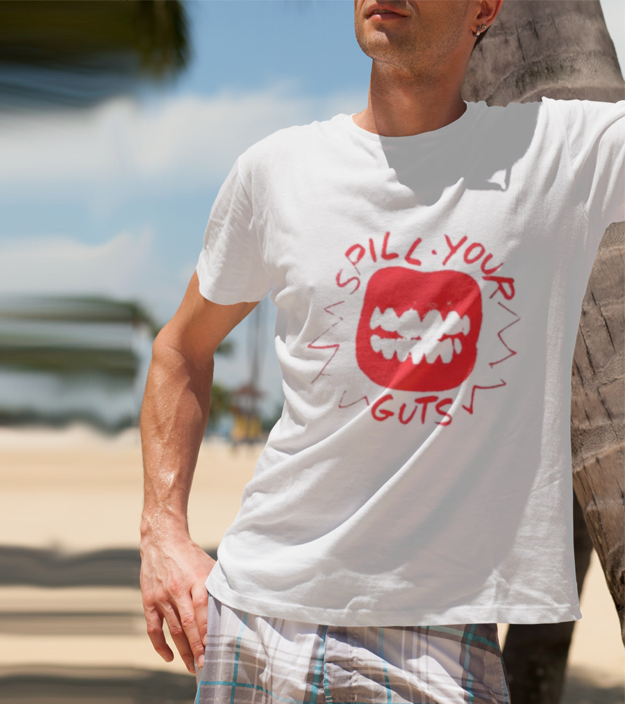 Spill Your Guts Red Mouth T-Shirt