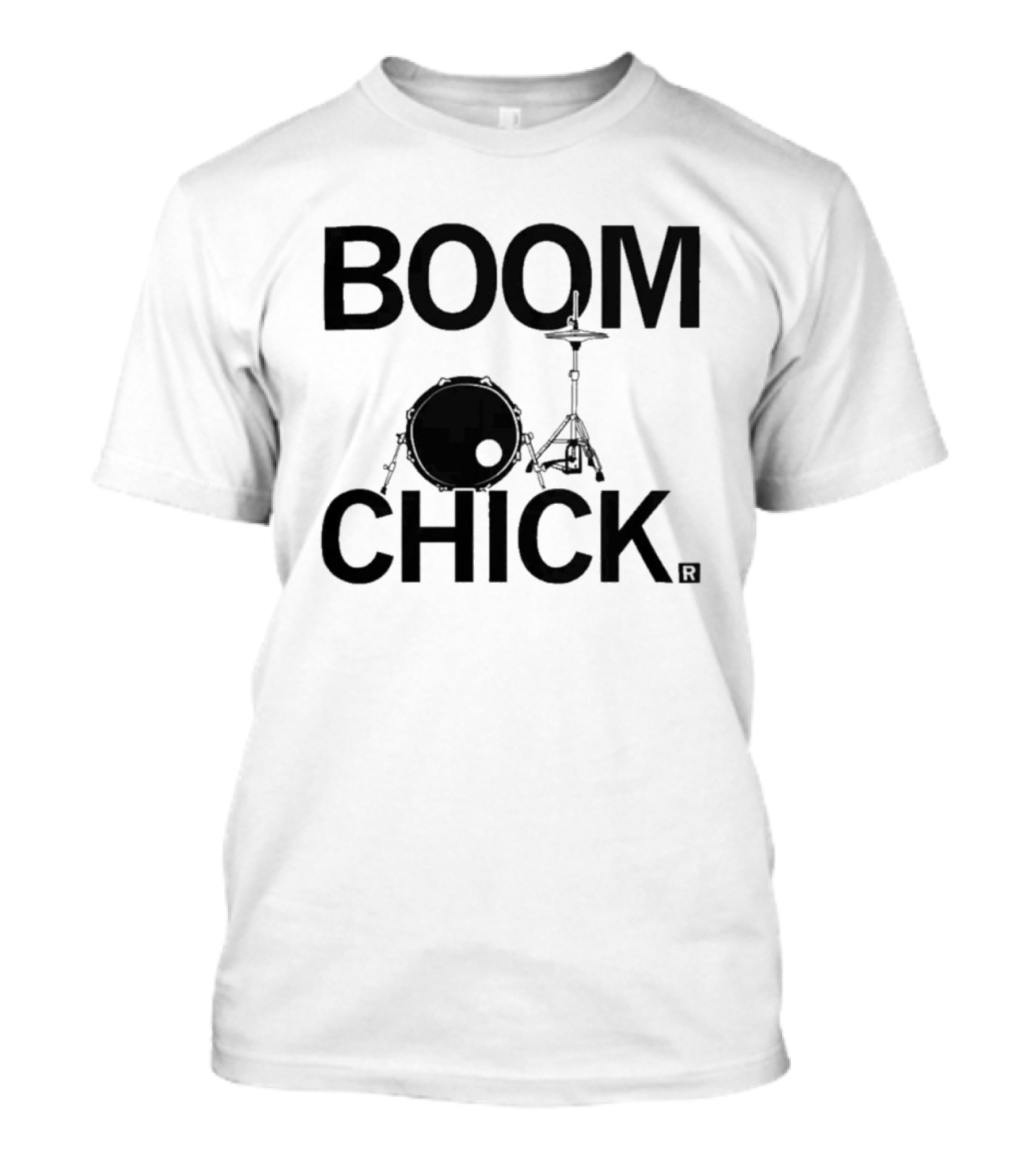 Boom Chick Drums Band Music T-Shirt