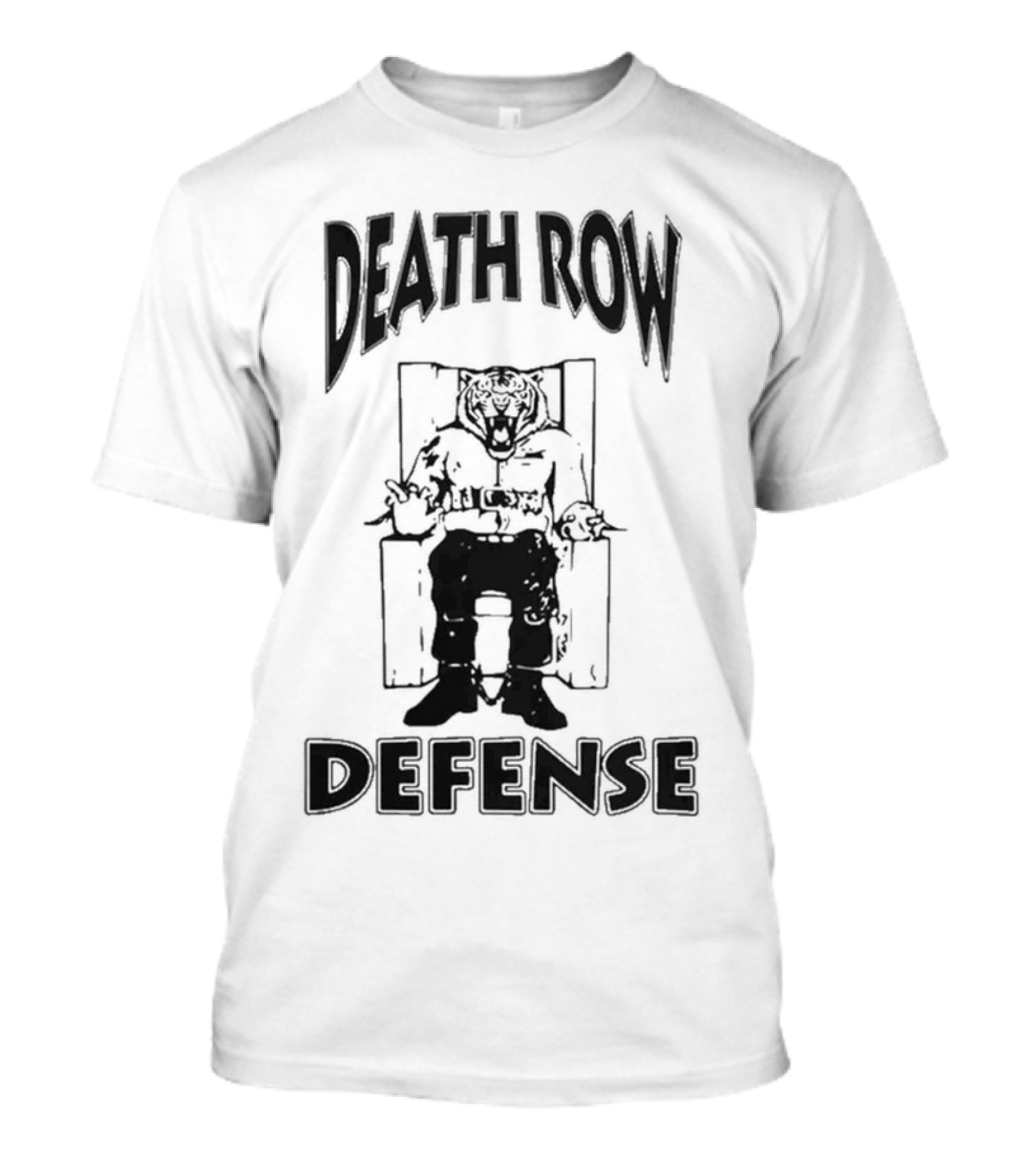Missouri Tigers Death Row Defense Football Tiger Electric Chair T-Shirt