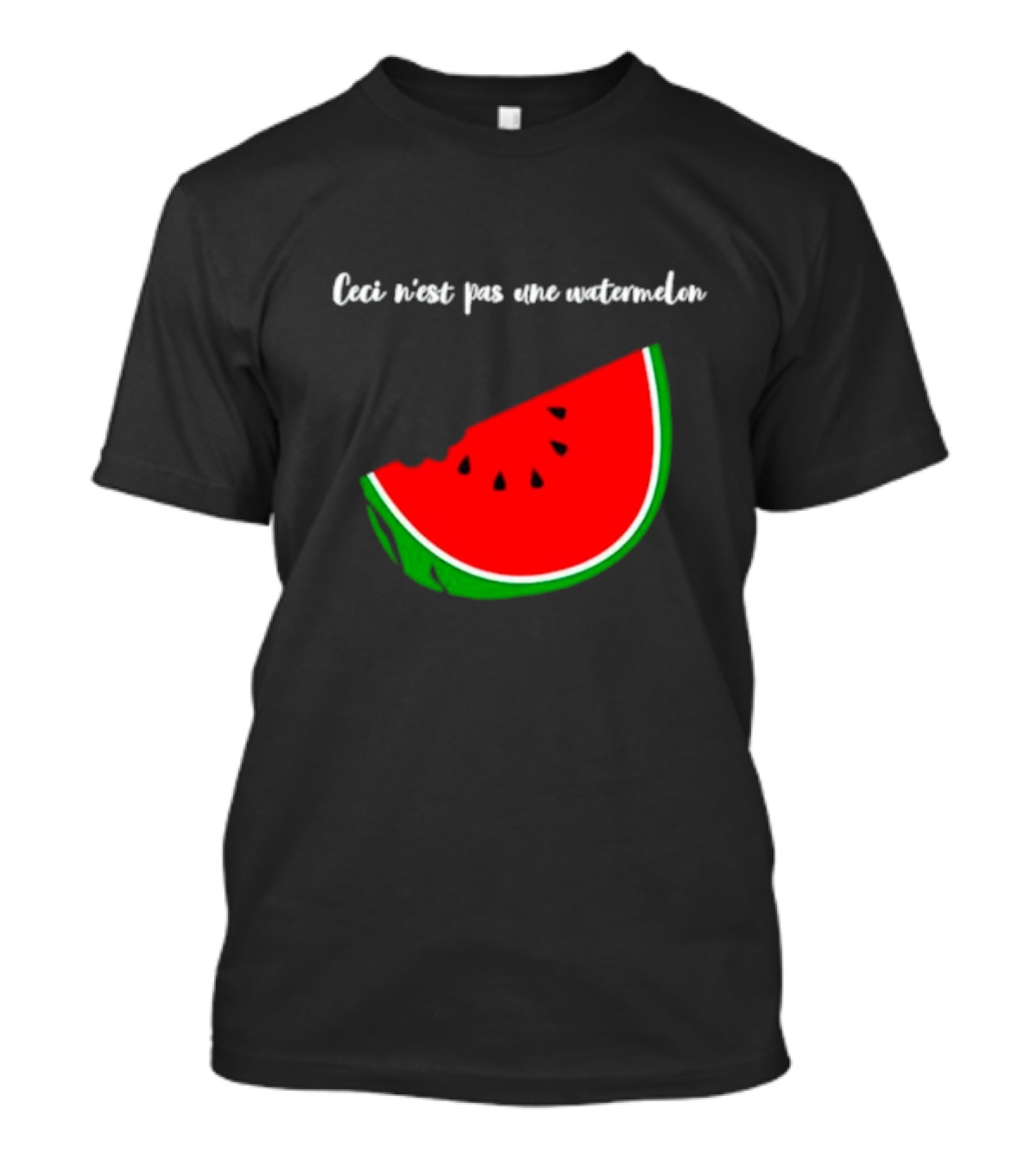 Ceci N’est Pas Une Watermelon Slice Magritte T-Shirt