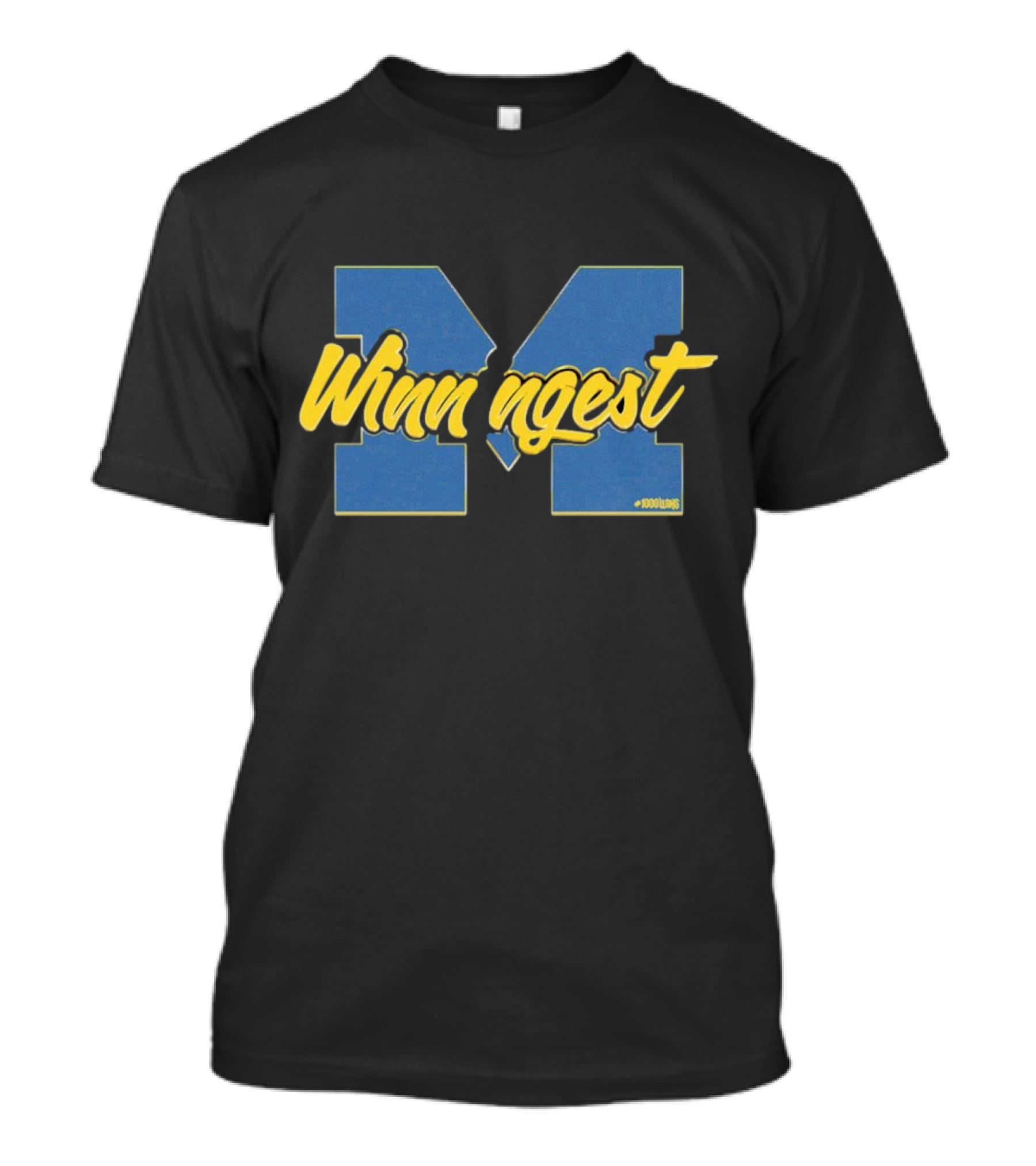 Michigan Wolverines Winningest Block M T-Shirt