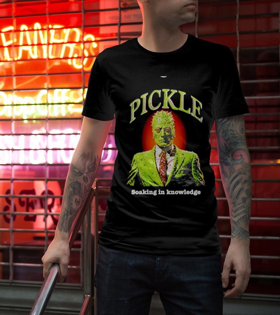 PICKLE Soaking In Knowledge T-Shirt