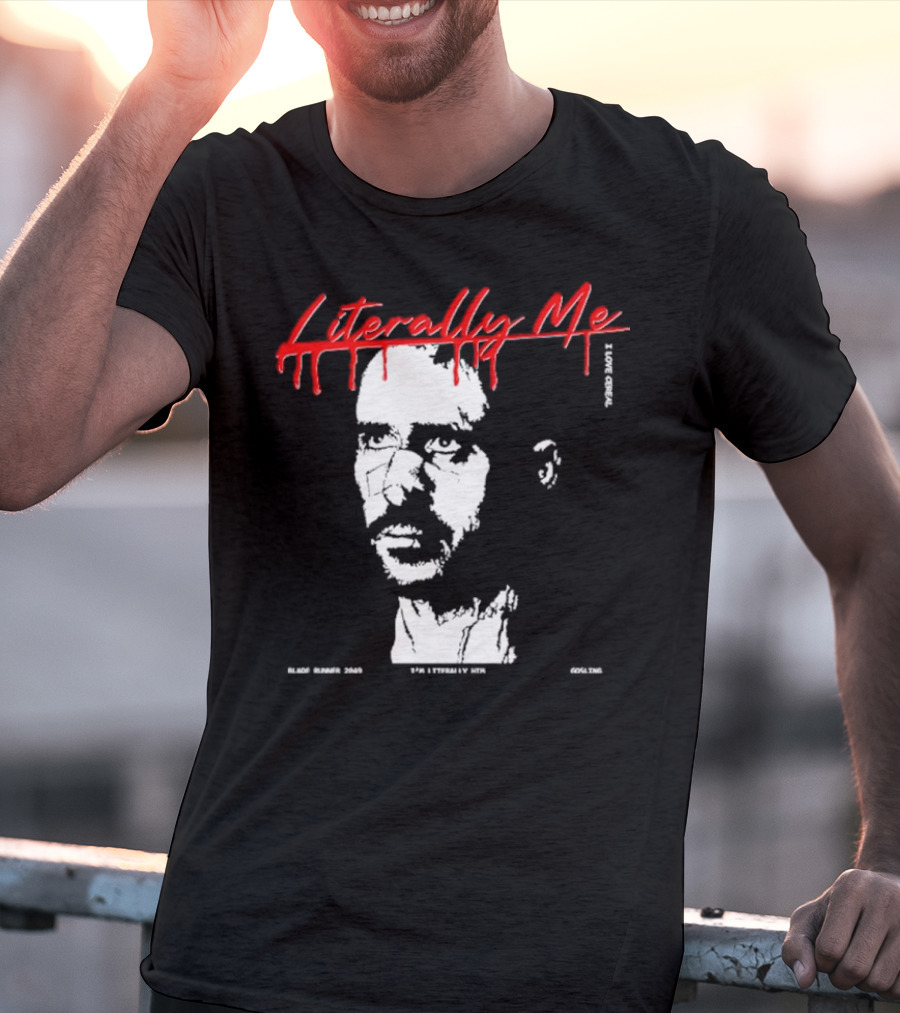 Literally Me Blade Runner 2049 Ryan Gosling I Love Cereal T-Shirt