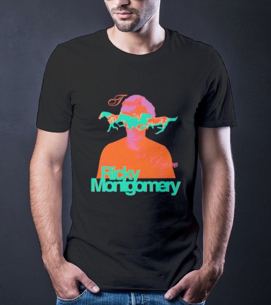Ricky Montgomery Truth Or Dare Vibrant Horse Overlay T-Shirt
