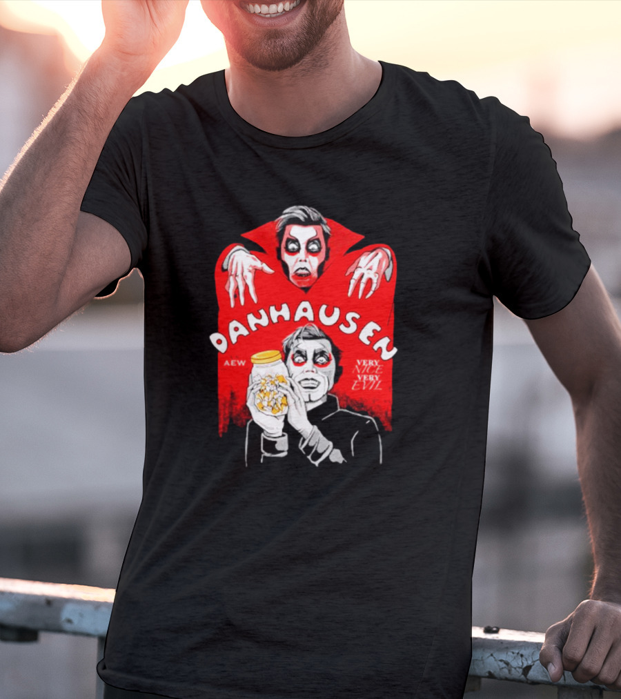 AEW Danhausen Very Nice Very Evil Faust T-Shirt