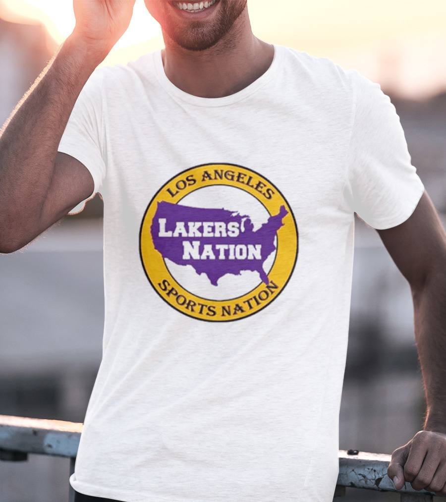 Los Angeles Lakers Nation Sports Nation T-Shirt