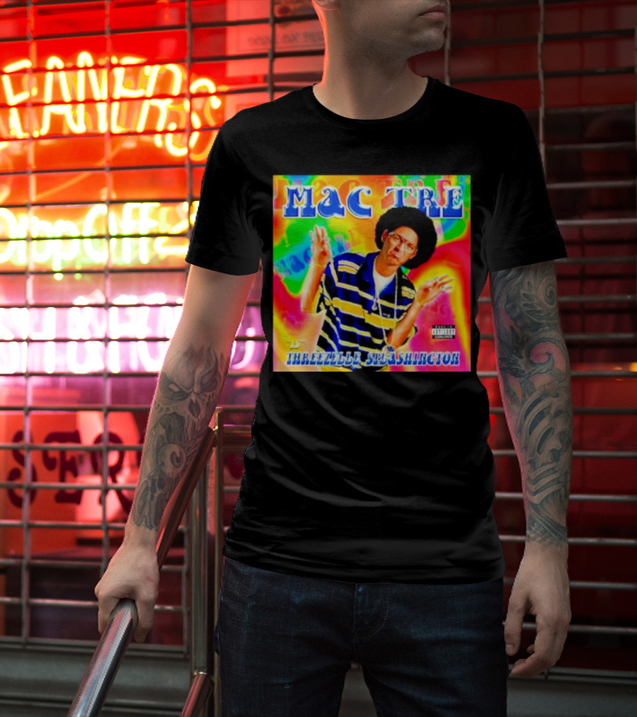 Mac Tre Is Threezelle Splashington Vibrant Hip-Hop T-Shirt