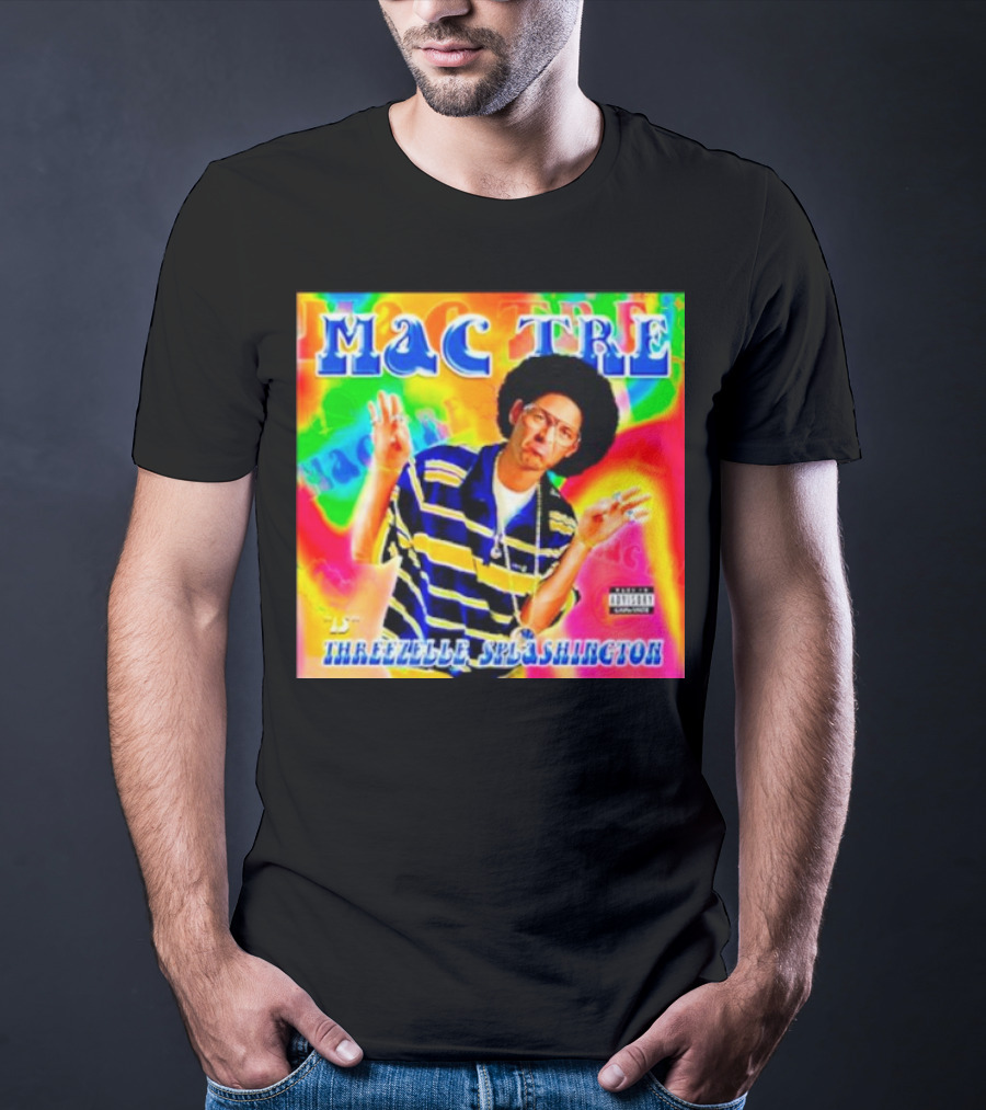 Mac Tre Is Threezelle Splashington Vibrant Hip-Hop T-Shirt