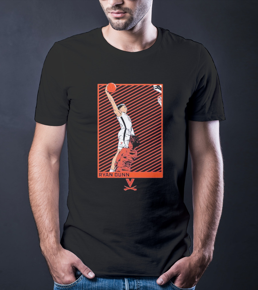 Ryan Dunn UVA Basketball Dunk T-Shirt
