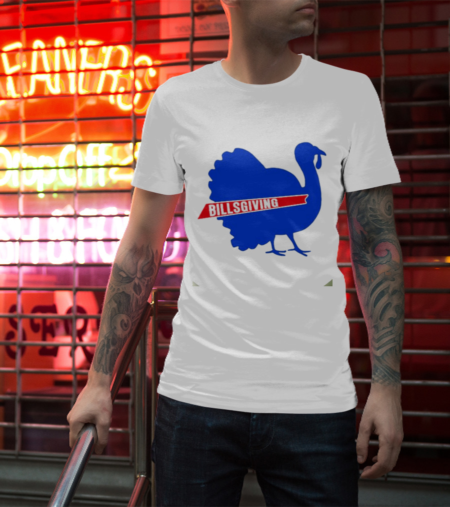 Buffalo Bills Thanksgiving Turkey Billsgiving T-Shirt