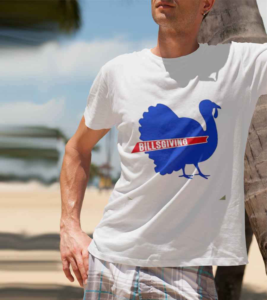 Buffalo Bills Thanksgiving Turkey Billsgiving T-Shirt