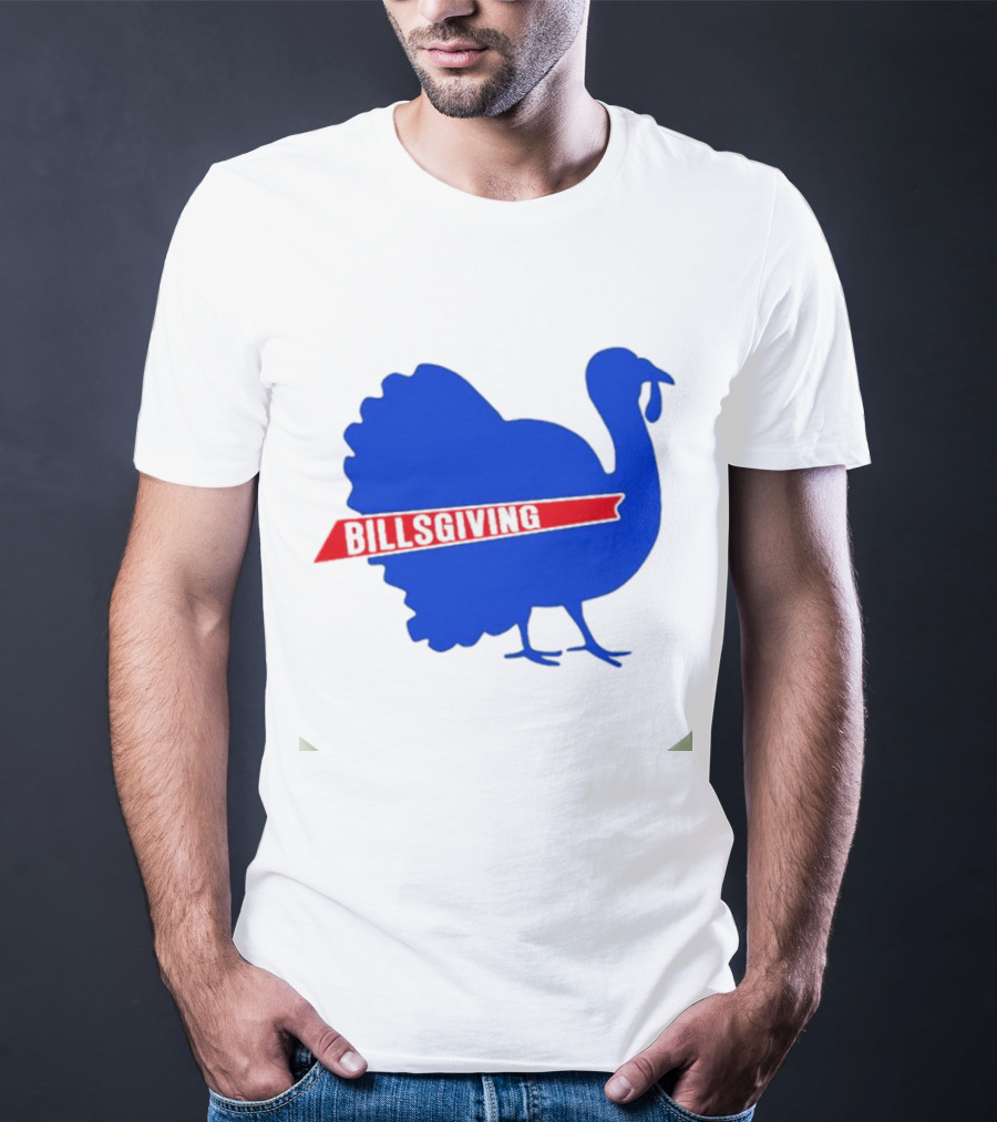 Buffalo Bills Thanksgiving Turkey Billsgiving T-Shirt