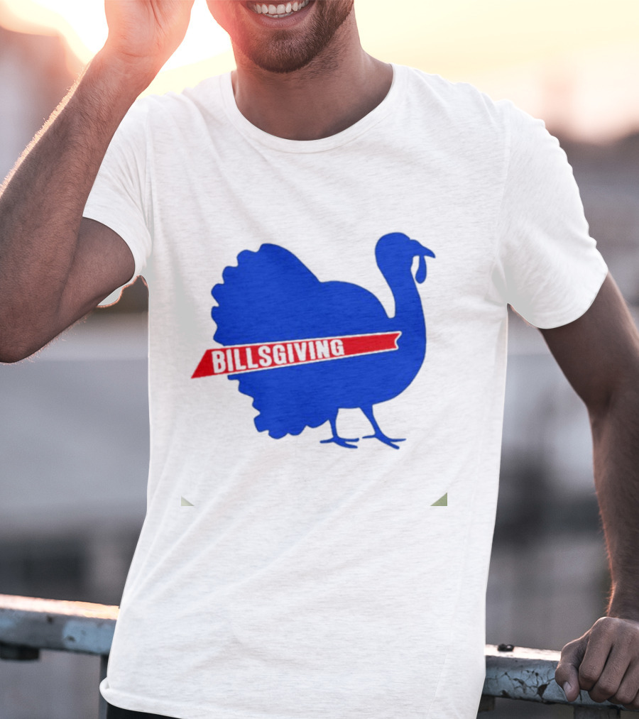 Buffalo Bills Thanksgiving Turkey Billsgiving T-Shirt